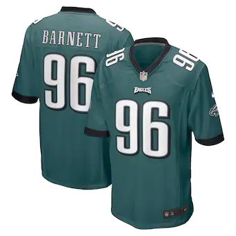 mens nike derek barnett midnight green philadelphia eagles 